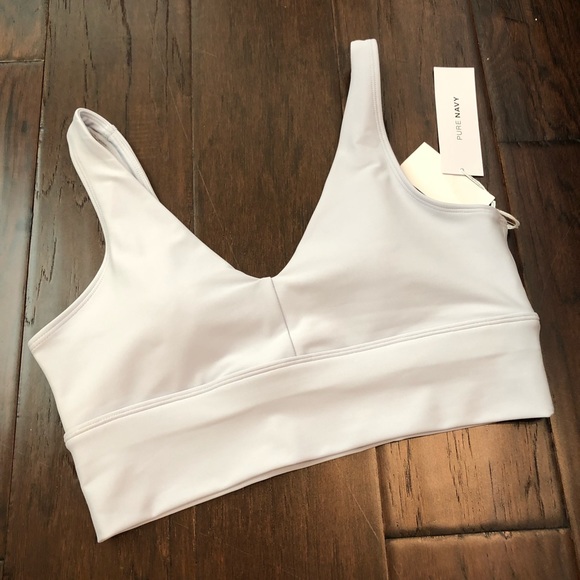 2024 Pure Navy Sport Bra - Picture 2 of 10